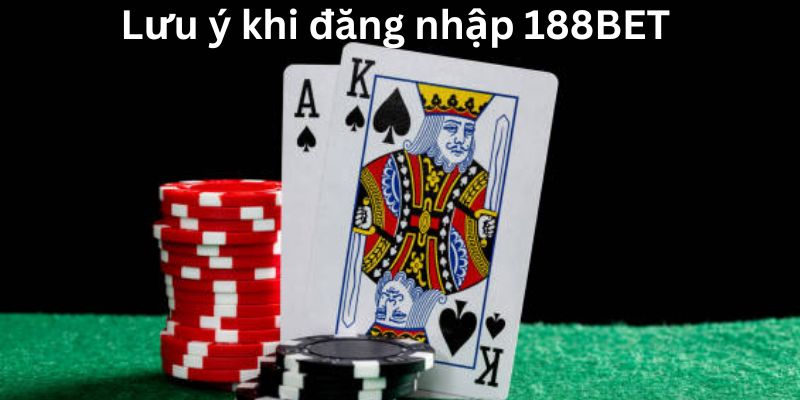 Tránh mắc lỗi chính tả hoặc không tắt Caps Lock khi nhập mật khẩu để không bị thông báo sai thông tin. Nếu sử dụng máy tính cá nhân hoặc điện thoại, hãy bật xác thực hai lớp để nâng cao bảo mật. Nếu quên mật khẩu, bạn có thể chọn “Quên mật khẩu” để khôi phục hoặc liên hệ với bộ phận hỗ trợ khách hàng của 188BET để nhận trợ giúp nhanh chóng. Lưu ý khi đăng nhập 188BET