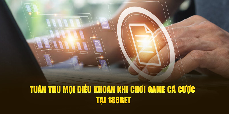 Người chơi có trách nhiệm bảo vệ thông tin cá nhân khi sử dụng dịch vụ Quy định và Điều kiện tại 188BET – Những thông tin quan trọng nhất 2